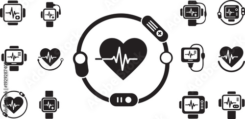 Collection of various drawing and drafting tools arranged neatly