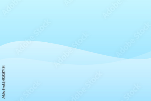 水色の波形グラデーション背景