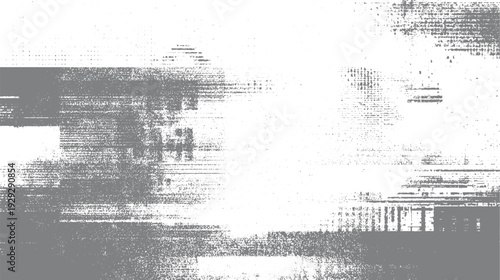 Abstract grey and white textured background with horizontal lines and scattered dots