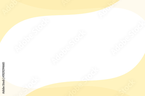 黄色の抽象ウェーブフレーム背景