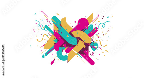 Stack of colorful ceramic bowls with various patterns and designs.