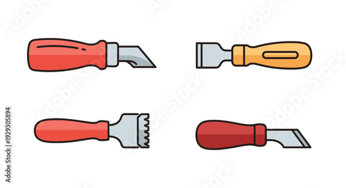 Relief Carving Tool dynamic modern style