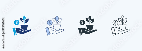 Investment Multiple Style Icon Collection