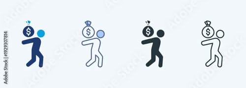 Debt Multiple Style Icon Collection