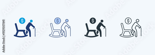 Retirement Multiple Style Icon Collection