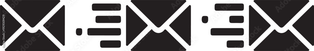 Obraz premium Black and white geometric pattern with abstract shapes 1