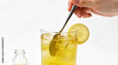 ice cold lemonade