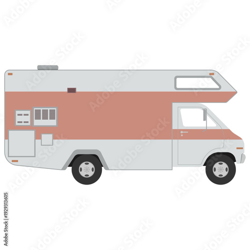 Recreational Vehicle Illustration.