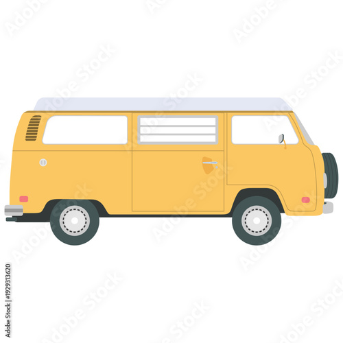 Recreational Vehicle Illustration.