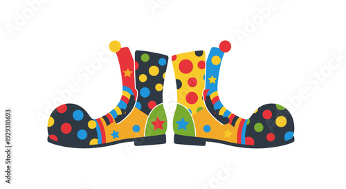 Colorful Polka Dot Rain Boots.