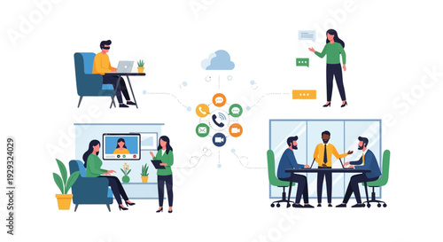 Connecting the Modern Workplace: Hybrid Collaboration & Unified Business Communication Solutions