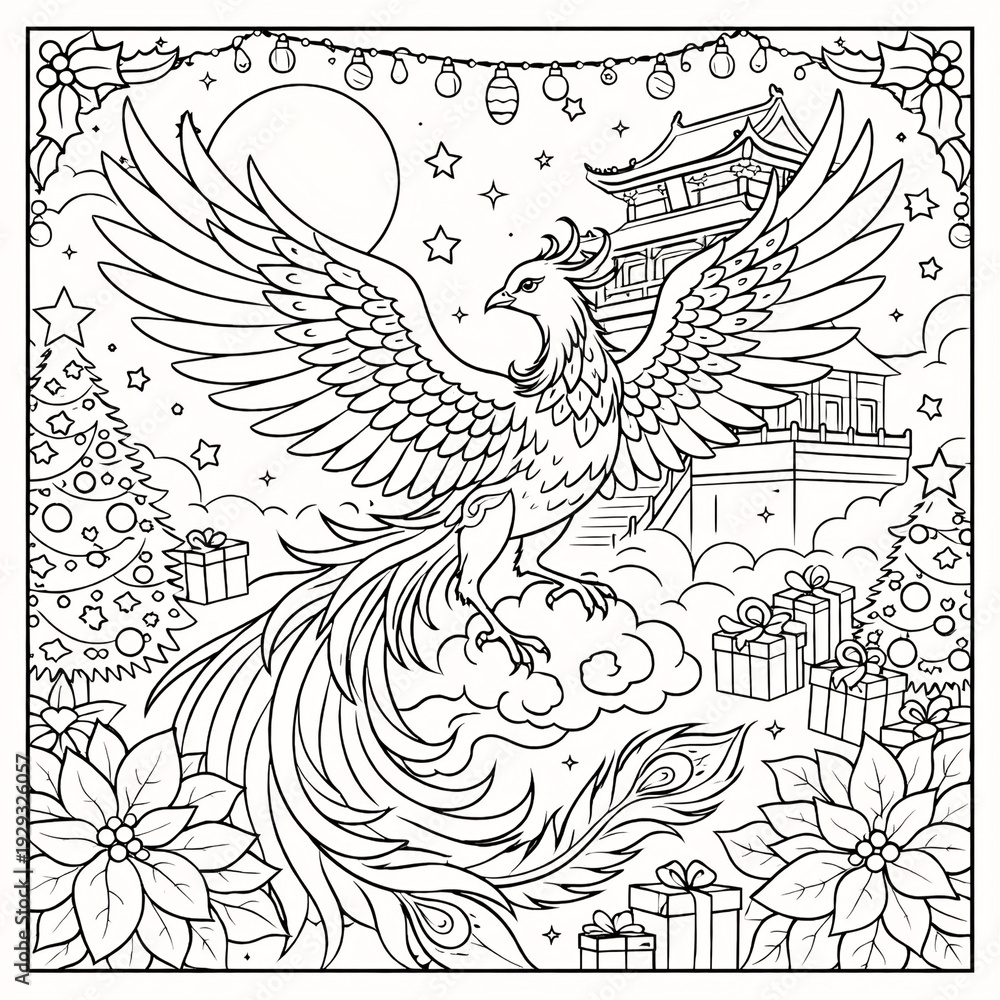 Fototapeta premium vector illustration of an eagle