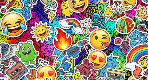 Colorful Emoji Stickers - A Fun and Expressive Collection.