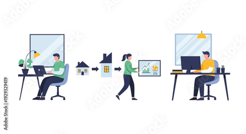 Real Estate Investment Growth, Property Market Analysis, and Home Ownership Journey with Data Visualization