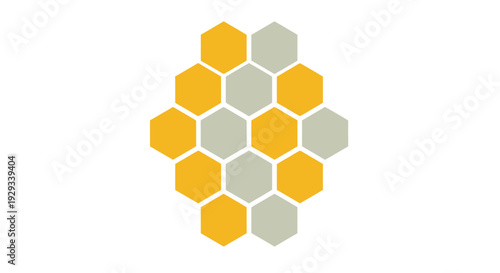 honeycomb hexagon pattern