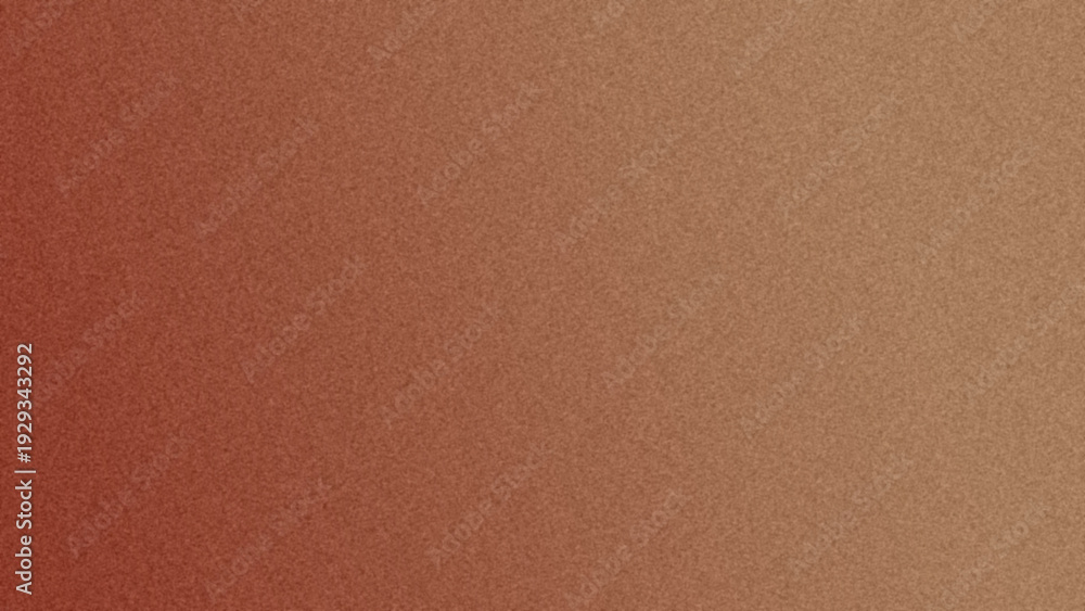 Fototapeta premium Warm Brown and Terracotta Grainy Gradient Background