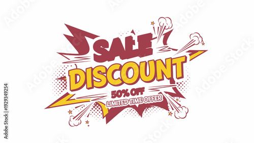 Dynamic 3D 'BIG SALE' typography captivating shoppers with an impactful visual message for retail discounts and promotional offers