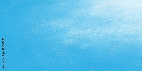 An abstract blue water surface texture creates a cold, frozen pattern resembling winter ice and sky light