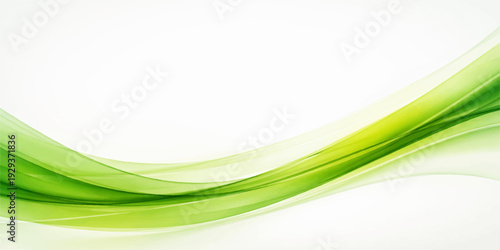 Abstract Green Wave: A flowing, abstract design in shades of green creates a sense of serenity and movement. The elegant lines and gentle curves evoke feelings of harmony and natural beauty.