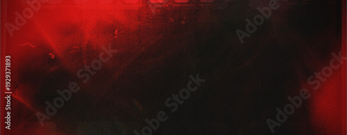 red black film texture overlay with dramatic red light leak, grain and grunge vintage background
