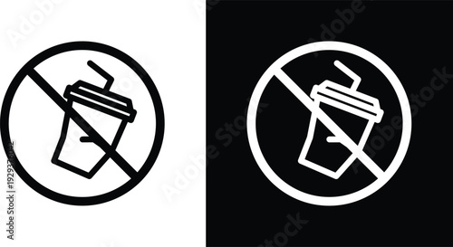 Dont throw away plastic sign pack in black and white colors