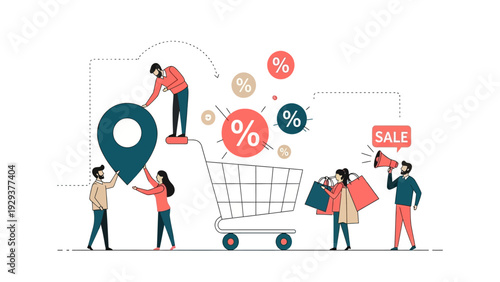 Revolutionizing online retail with targeted promotional offers and location-aware marketing to enhance customer engagement and drive sales