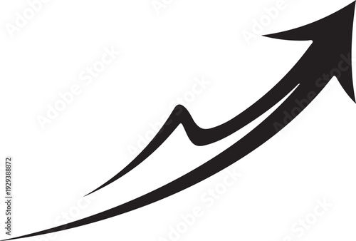 A logo for Ascend Capital featuring an upward arrow with black colors