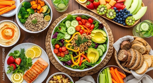 vegetables on a plate