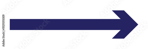  arrow icon on white background. Modern simple vector arrow on white page. Pointing arrow icon set. Right side pointing arrowhead.