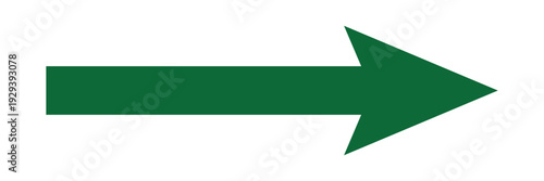  arrow icon on white background. Modern simple vector arrow on white page. Pointing arrow icon set. Right side pointing arrowhead.