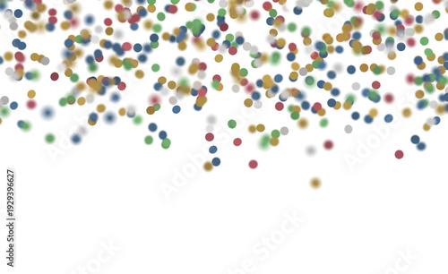Festive abstract image with falling confetti, perfect for celebrations, parties, and backgrounds. Use for holidays, desi