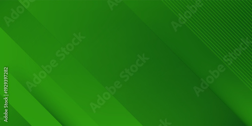 Abstract green sporty background template vector with shiny lines and lights. Green background with strong pattern design.Eps10 vector