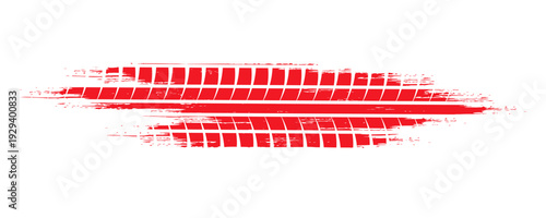 Tire tread marks, drift, motorsport, motocross, rally, tread mark with skid, grinding, splash effect. Graphic set of tire treads, wheel texture, car racing. Vector collection, wheel treads on asphalt