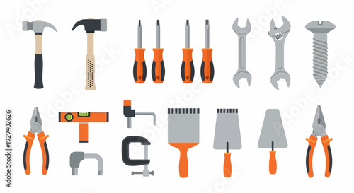 Assorted hand tools and equipment for various tasks and projects.