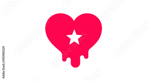 Red Heart with White Star Logo.