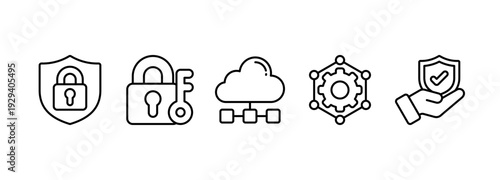 SASE banner web icon vector illustration concept of secure access service edge with icon of security, password, network, framework and support
