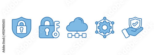 SASE banner web icon vector illustration concept of secure access service edge with icon of security, password, network, framework and support
