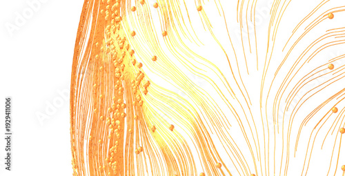 Abstract design with golden...