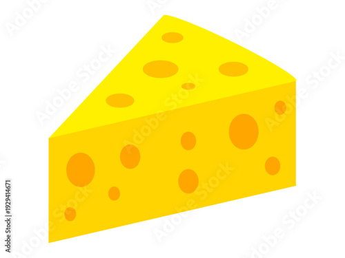 美味しそうなチーズのイラスト素材2