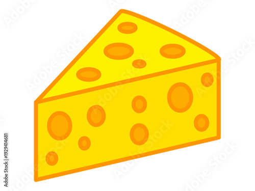 美味しそうなチーズのイラスト素材