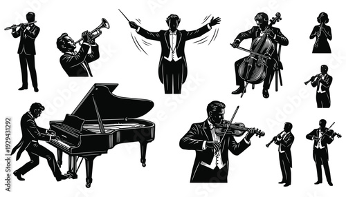 Classical Orchestra Musicians Collection