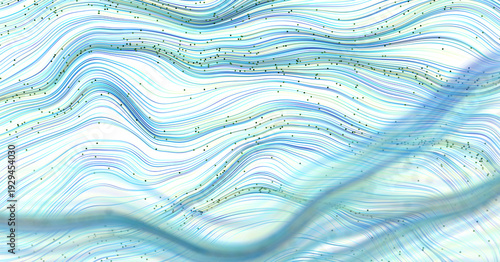 Abstract artwork featuring ...