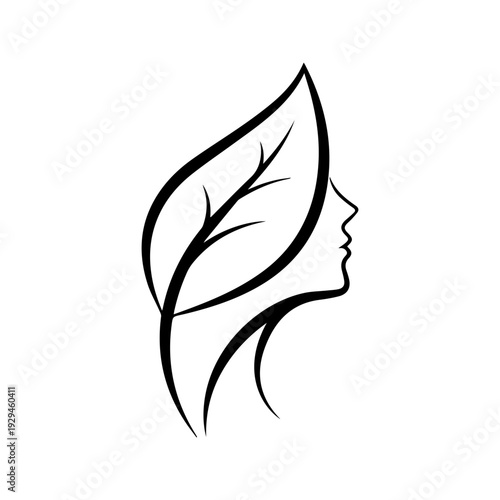 Wallpaper Mural Organic Beauty Botanical Logo Design Torontodigital.ca