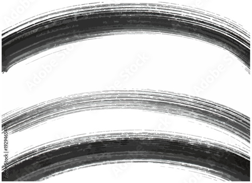 和風の筆文字風抽象ライン、ベクター、墨の質感を活かした背景素材、筆致、和モダン