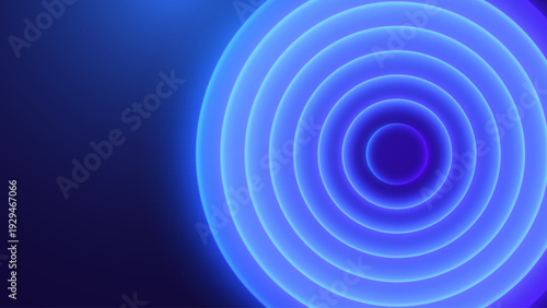 Sensor Lines Effect. Radar Sonar or Signal Sound Scanner. Wireless Technology Digital Radar Radial Waves for Motion Detection. Radio Signal Ripple Effect Concept. Vector Tech Illustration.