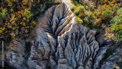 Eroded Rock Formations between Kalamitsi and Sikia, Sithonia, Chalkidiki, Greece