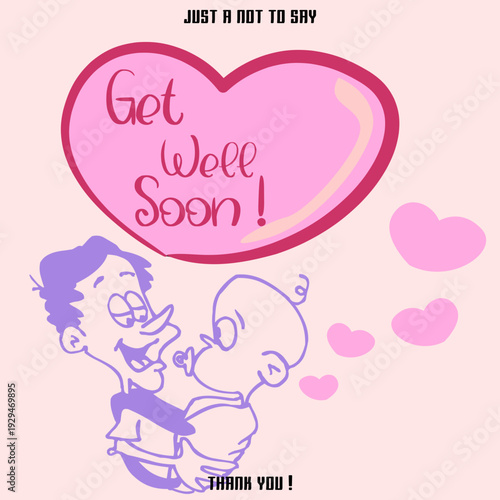 greeting card wishing a sick child a speedy recovery so they can resume their activities