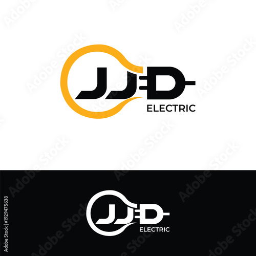 Modern Electric Logo Design with ZE Monogram – Professional Energy Branding Vector
