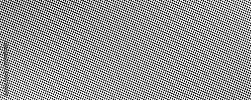 Abstract gradient halftone wave dotted textured pattern. Retro comic pop art backdrop with halftone dots design. Vintage backdrop for comic superhero text, speech bubble, message. Vector ilustration