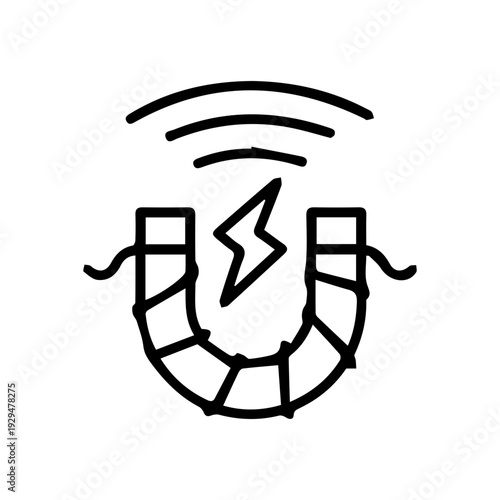 Magnetism Energy Icon